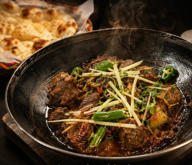 Mutton Karahi.